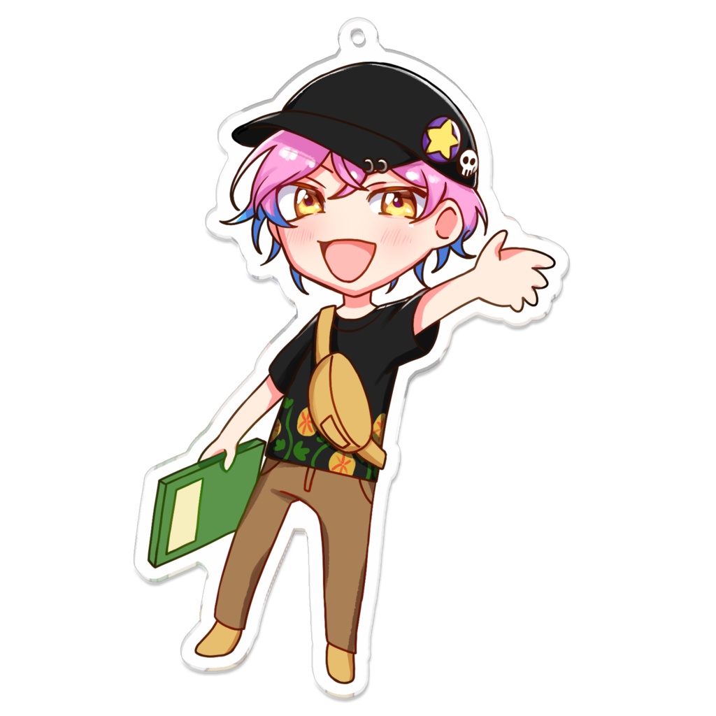 【オカ研グッズ】岡本 類斗_アクキー