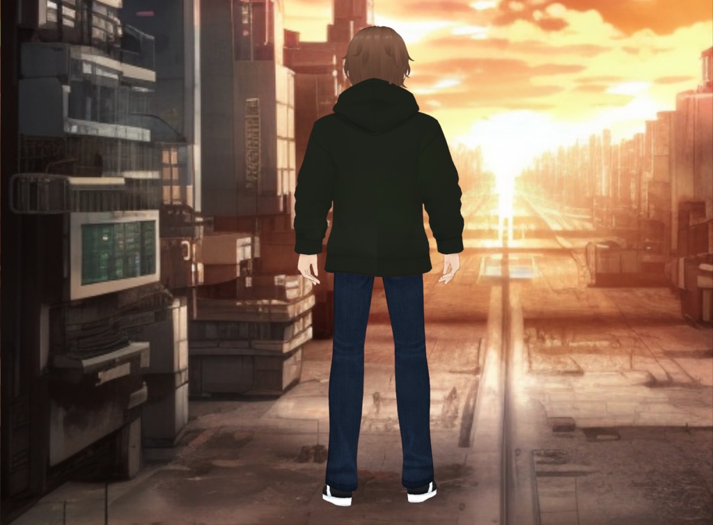 Vtube Ready 3D Male Model "Kevin"! | Advanced Facial Tracking! | 52 Blendshapes rigged!