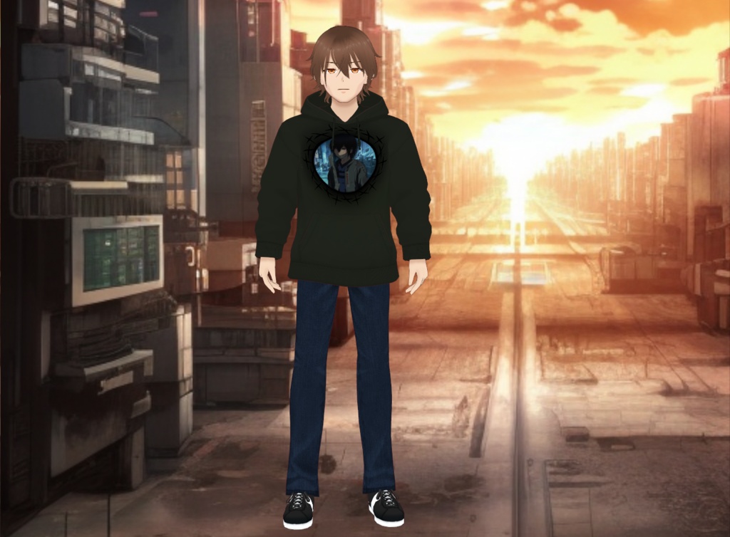 Vtube Ready 3D Male Model "Kevin"! | Advanced Facial Tracking! | 52 Blendshapes rigged!