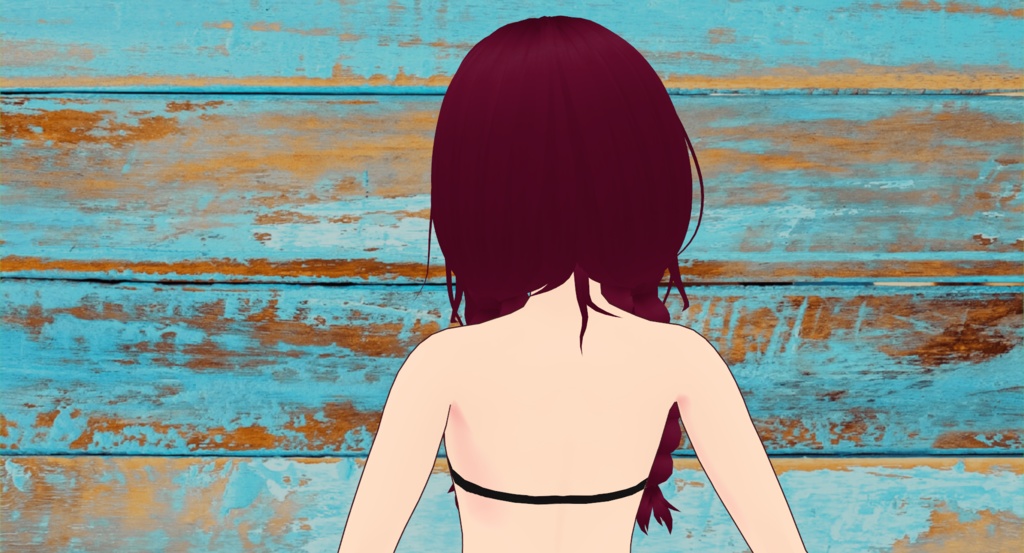 Messy Double Braids | Vroid Custom Item! | Easy import into Vroid Studio! | Beautifully Rigged!