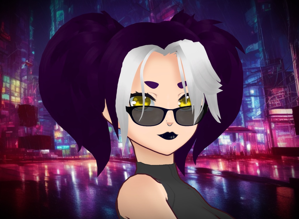 VTubing Ready | Premade 3d Avatar "Vanessa" | 52 Blendshapes!