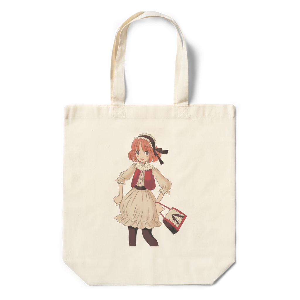 ガーリーな乙女 エコバッグ Angel Booth