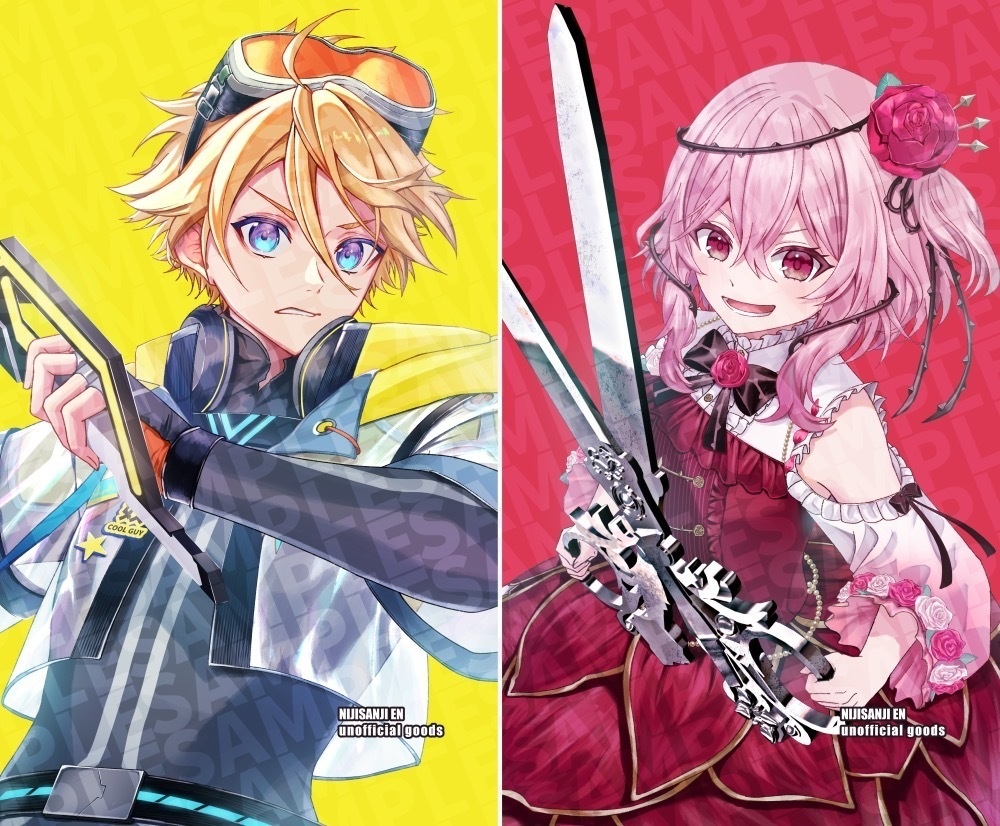 表紙絵柄タペストリー【NIJI territory battle ① 】