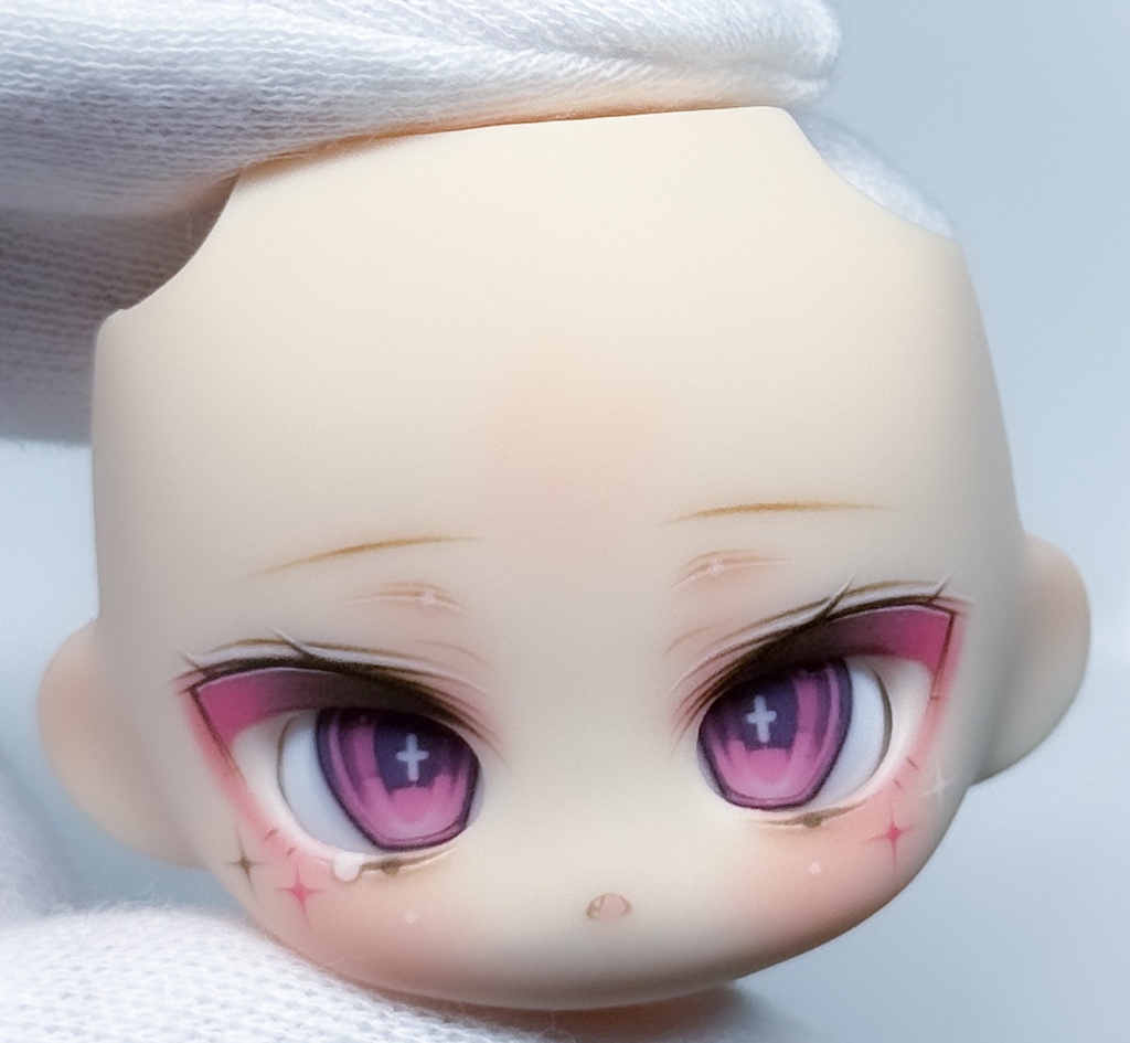 秘境巡礼 カスタムフェイス アイ、ボディ（普通足）、異色 小悪魔ヘアパーツ、各種ハンドパーツ、ウィッグ用後頭部パーツセット