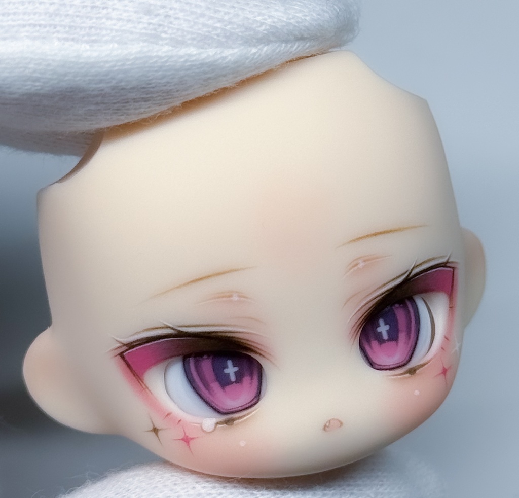 秘境巡礼 カスタムフェイス アイ、ボディ（普通足）、異色 小悪魔ヘアパーツ、各種ハンドパーツ、ウィッグ用後頭部パーツセット