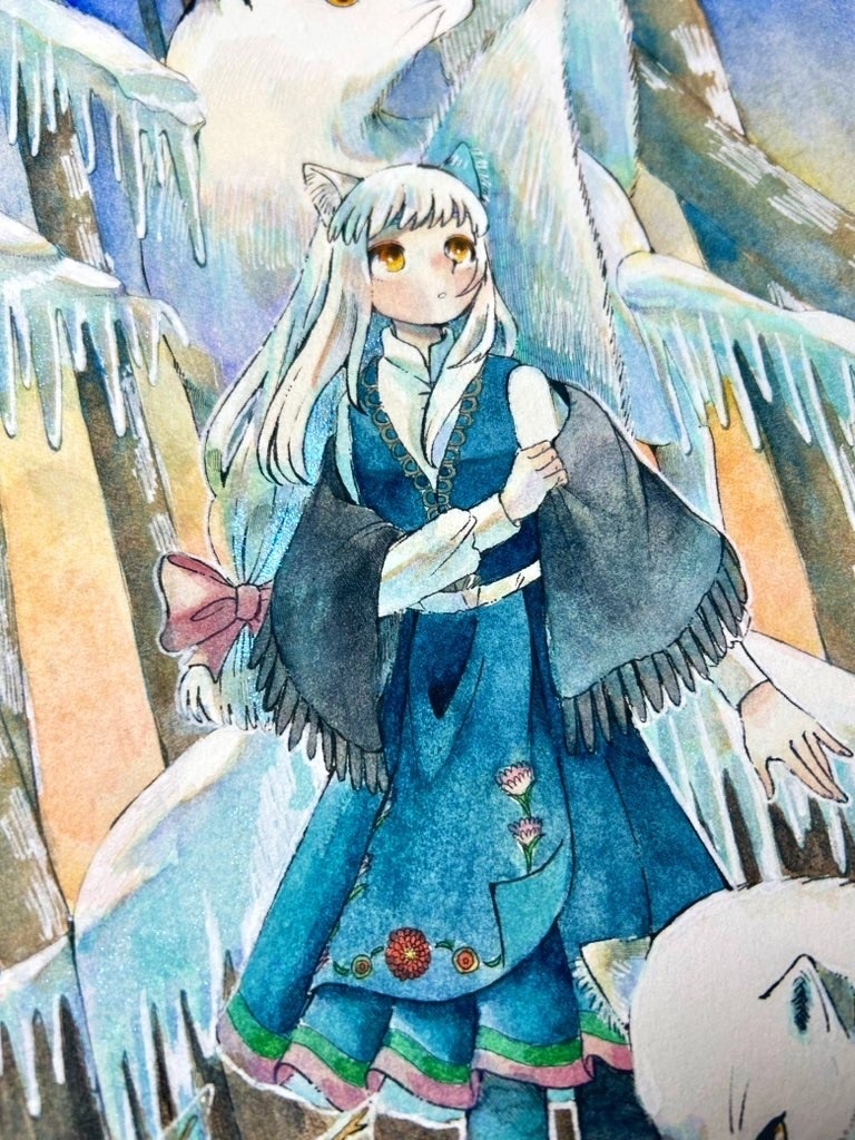 ホッキョクギツネちゃん