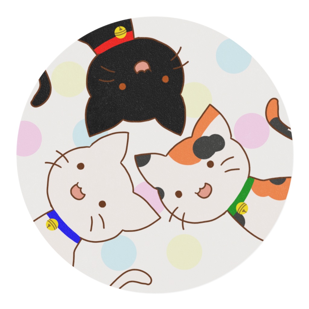 水草庭園:ネコちゃんマスキングテープ