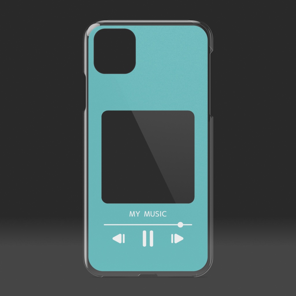 音楽プレイヤー風iPhoneケース