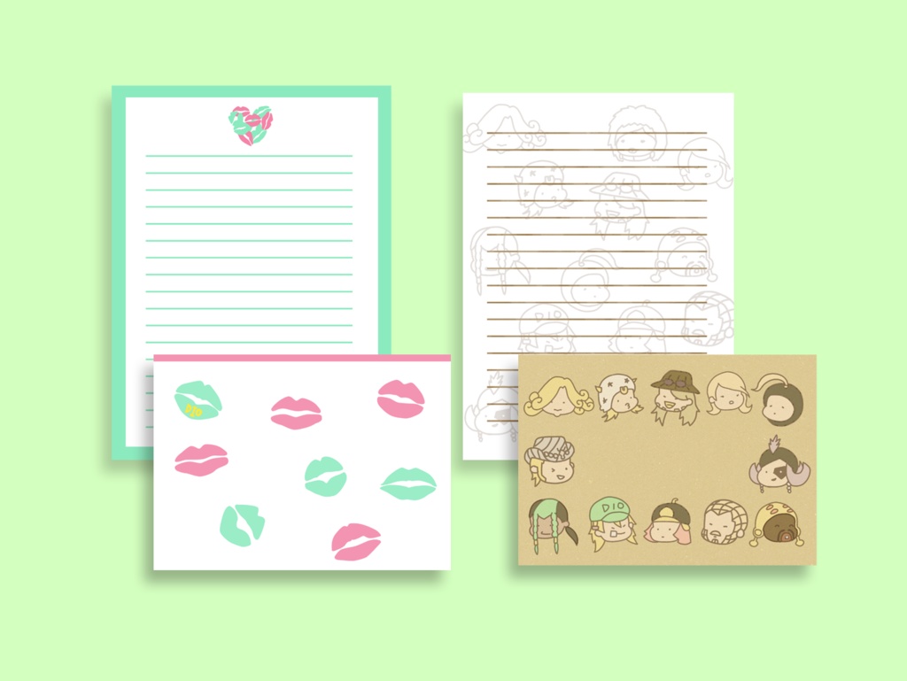 ディエパン、SBRレターセット