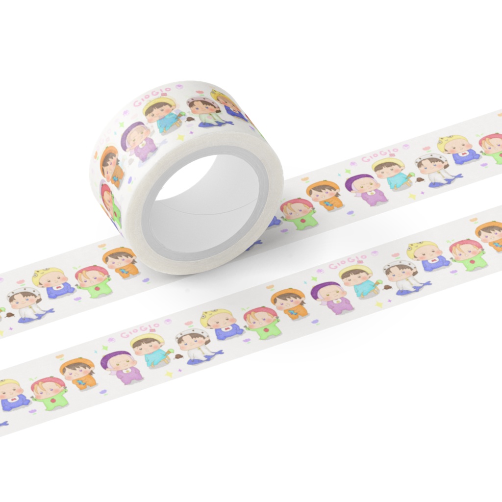 護衛ばぶばぶマスキングテープ