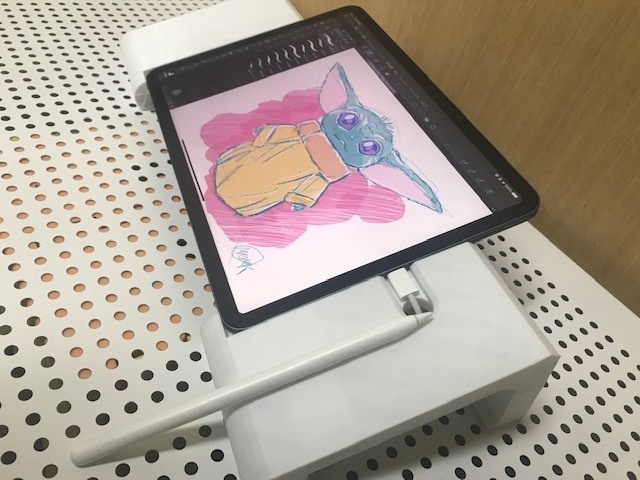 アートアジャスターPro v1 iPodPro11インチ用作画傾斜台