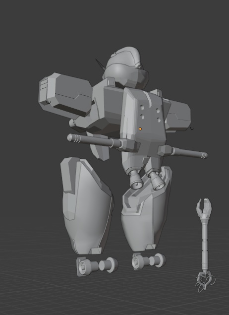 Gの影忍改造パーツ バックパック