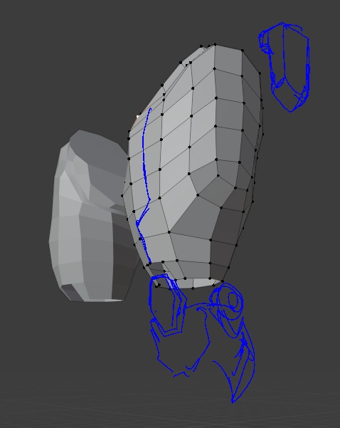 Gの影忍改造パーツ 脚部