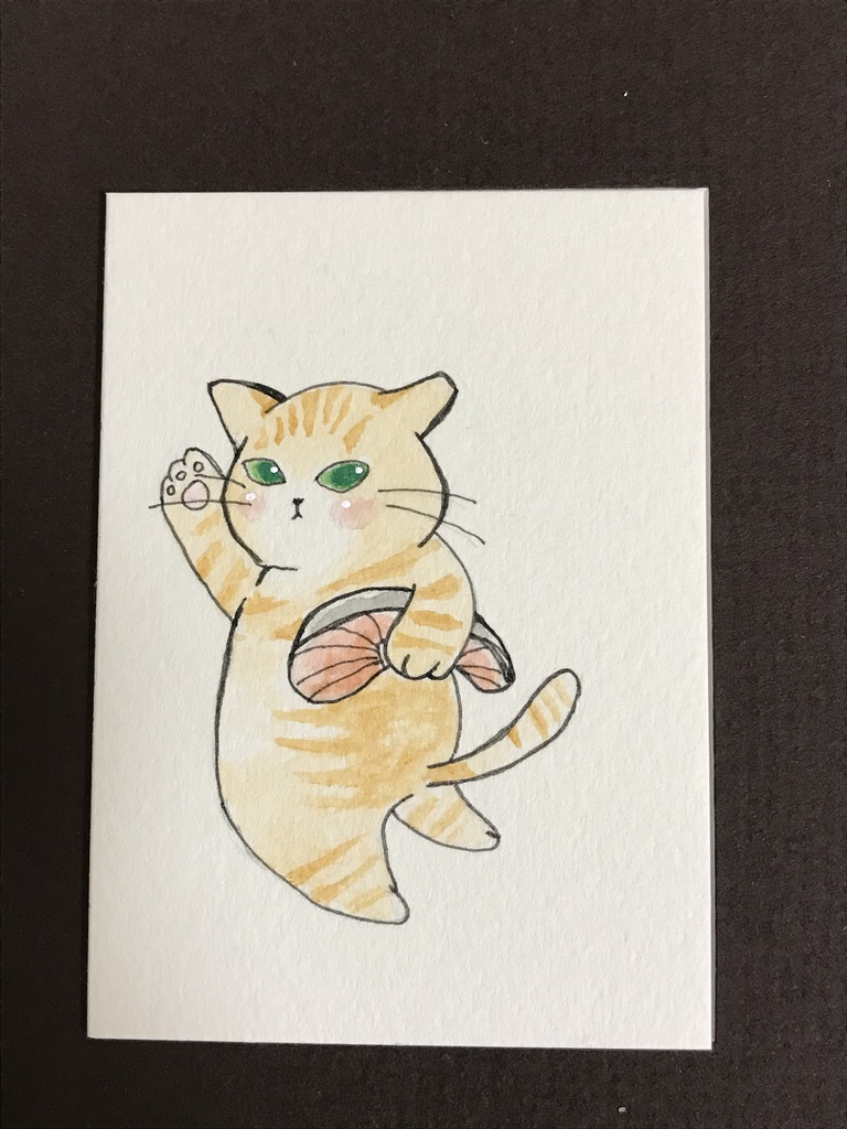 ねこちゃんのしーる 原画