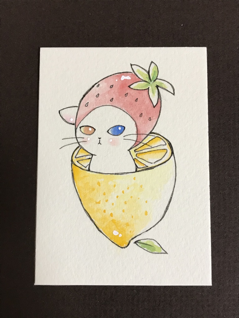 ねこちゃんのしーる 原画