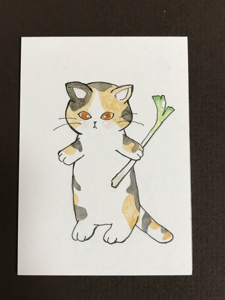 ねこちゃんのしーる 原画