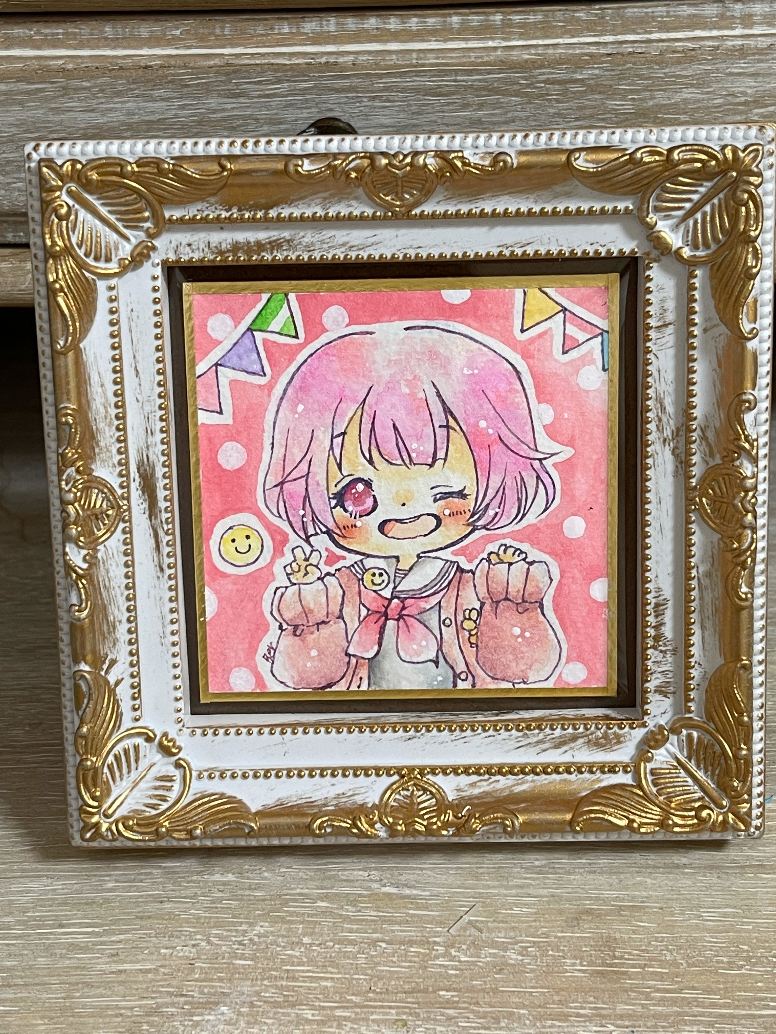 額装原画 鳳えむ