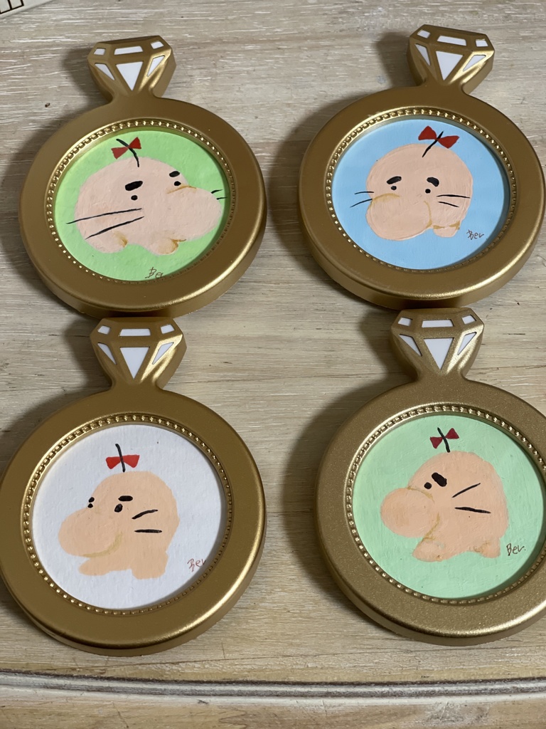 額装原画 「どせいさん」