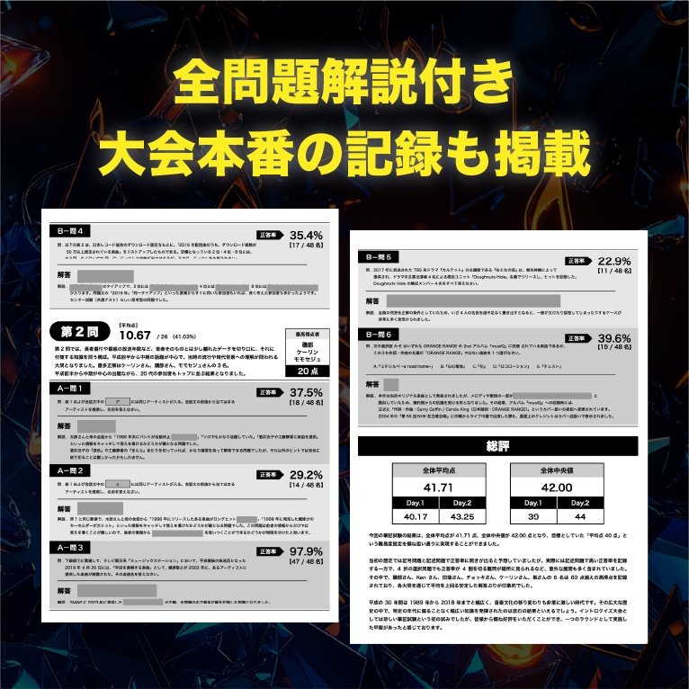 平成音楽史センター試験【平成杯】