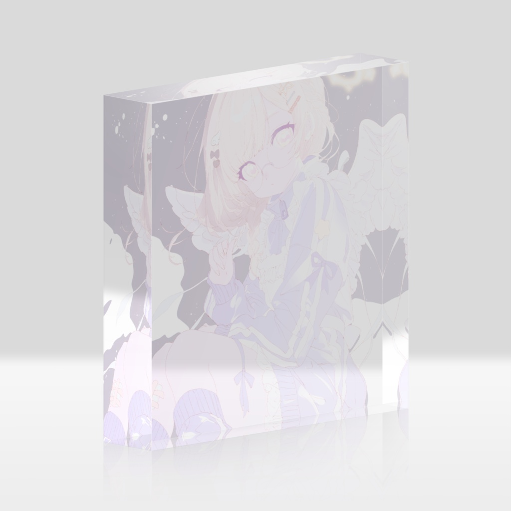 repoto１-アクリルブロック