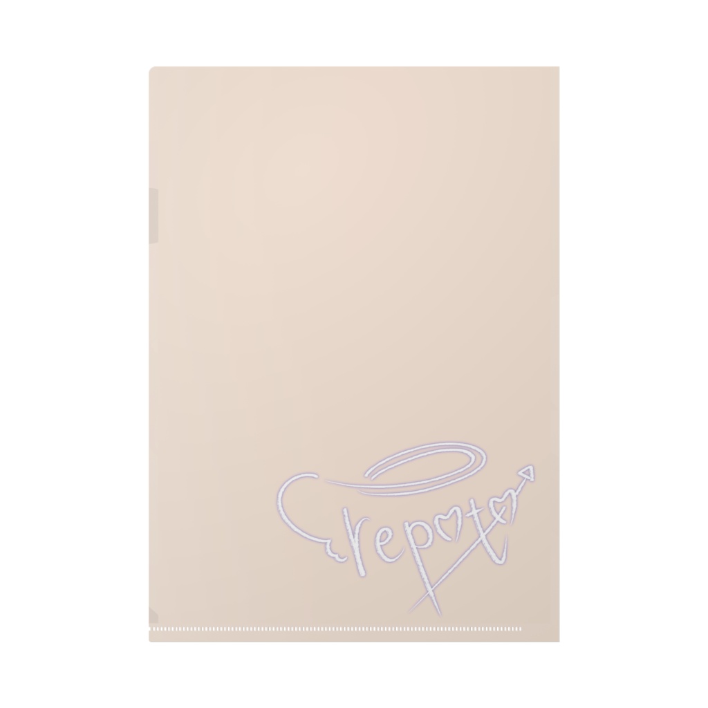 repoto1-クリアファイル(サイン入り)