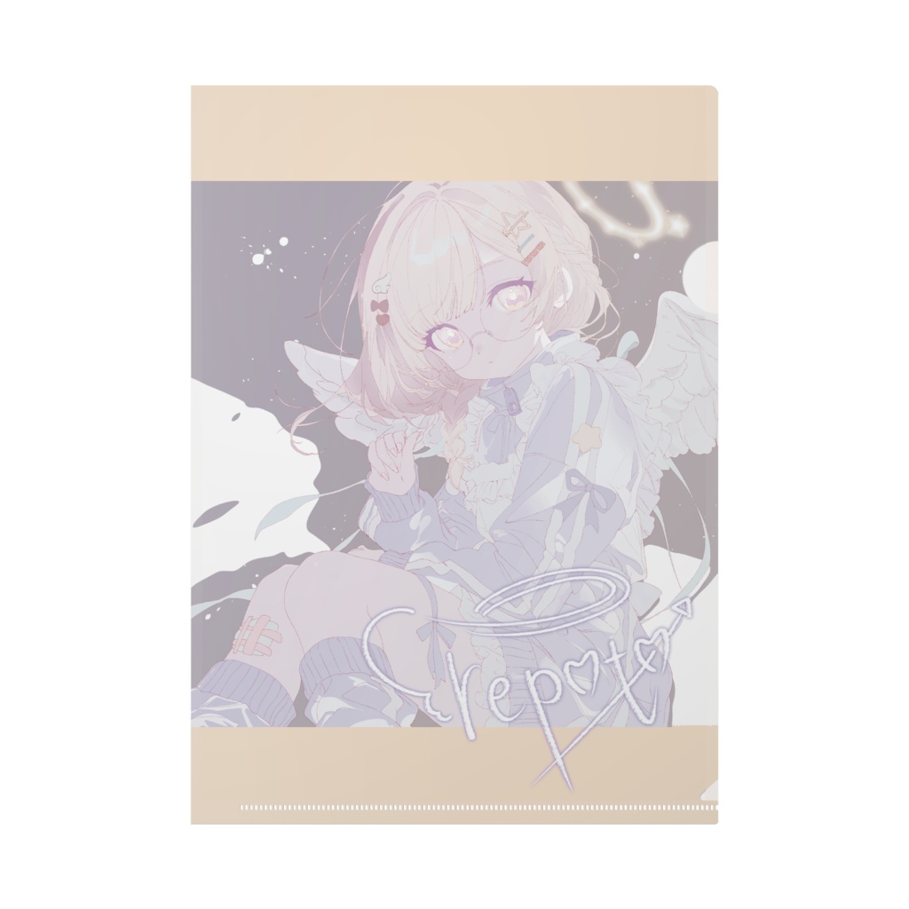 repoto１-クリアファイル(サイン入り)