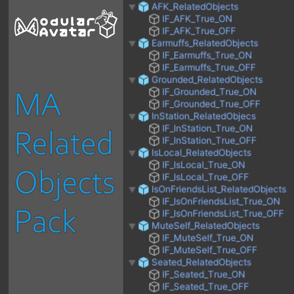 【無料】MA Related Objects Pack