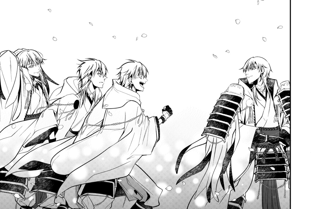 【漫画/全年齢】極の俺が2振いるゲーム本丸!