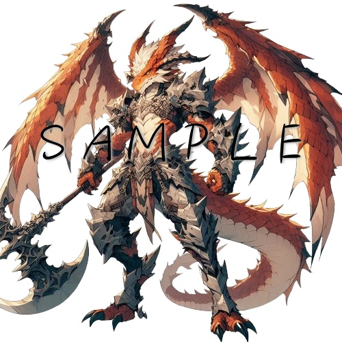 武装(斧)ドラゴン系男子B