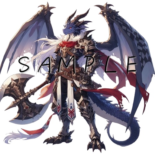 武装(斧)ドラゴン系男子C