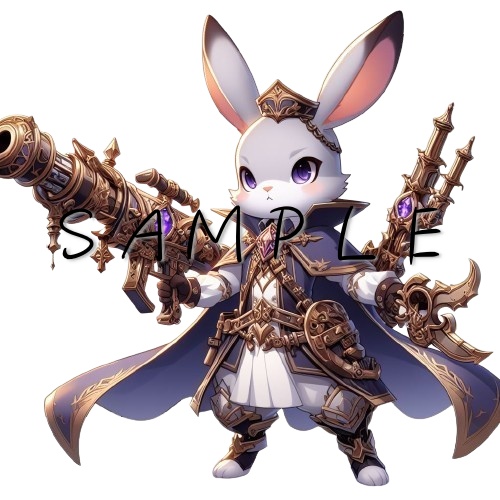 武装 兎系男子B