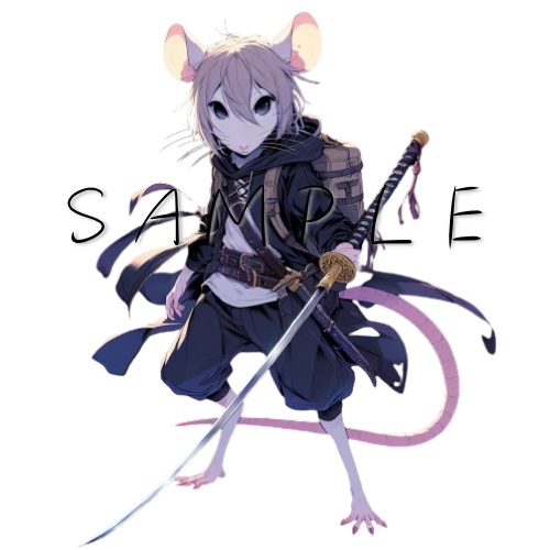 武装(刀)鼠系男子A