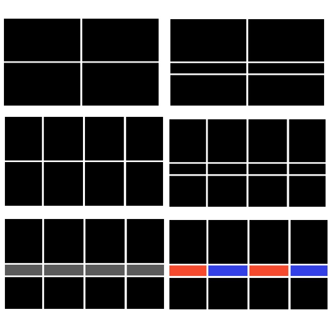よく見るサムネのテンプレート枠線素材集