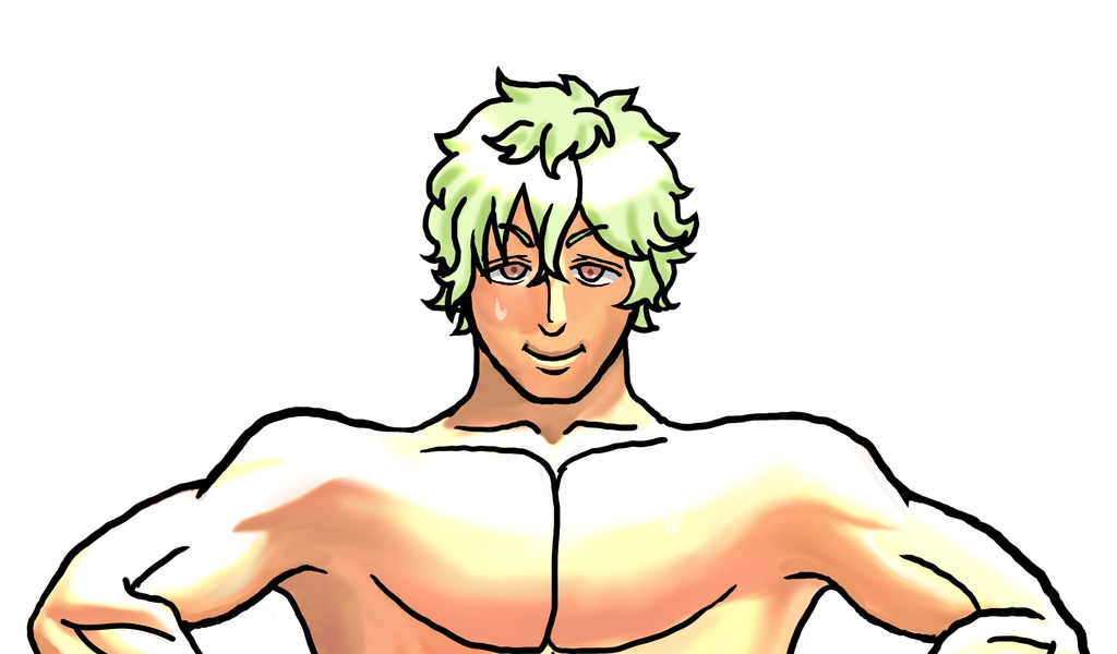 海辺のマッチョたちアクリルスタンド　ハナマル