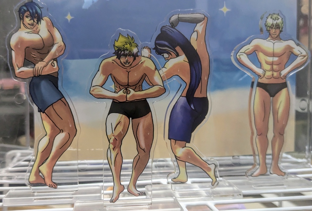 海辺のマッチョたちアクリルスタンド 全種セット(ver.1)