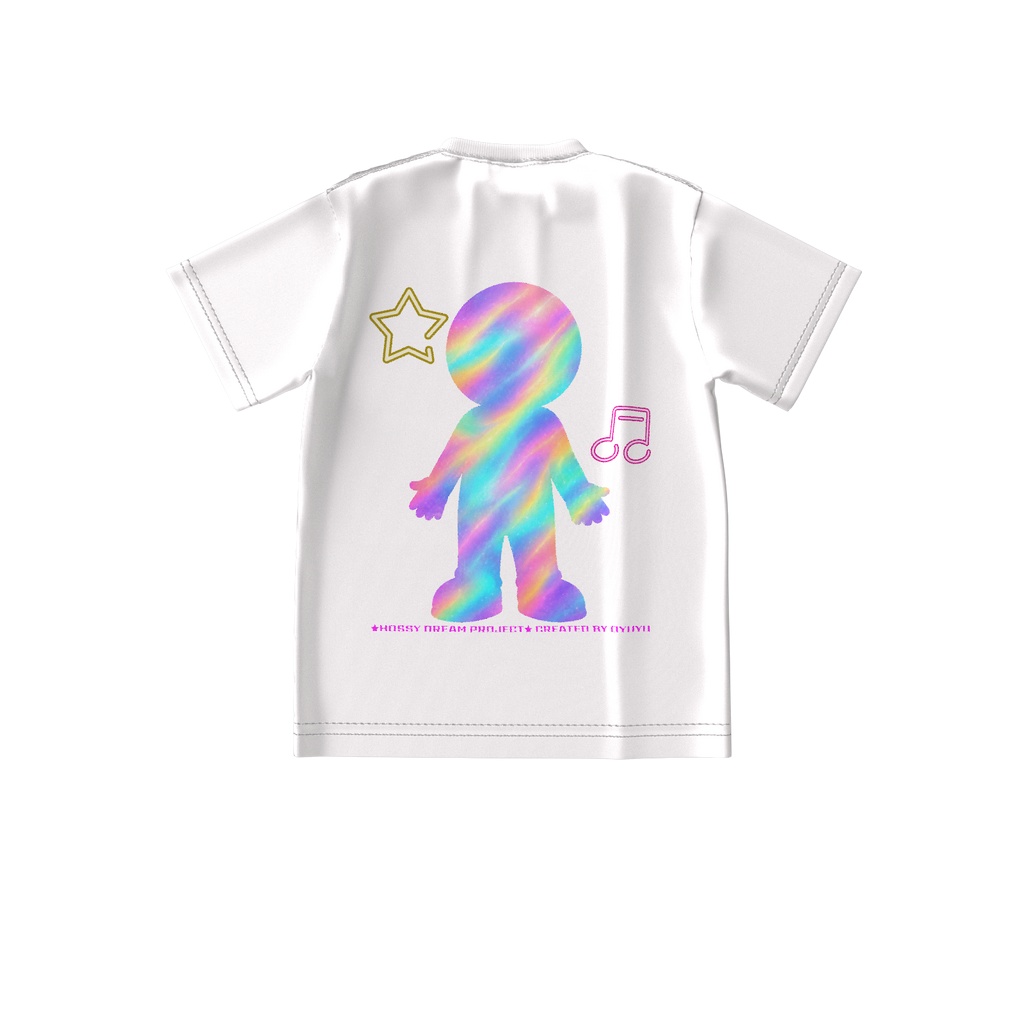 ほっしー★ビッグシルエットTシャツ(ロゴ/グラデーション)