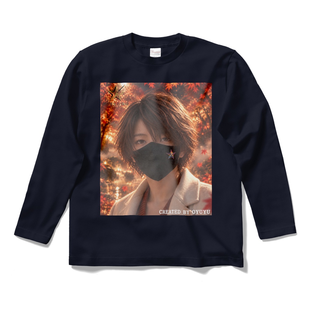 新マスター画像　おゆゆロングスリーブTシャツ　
