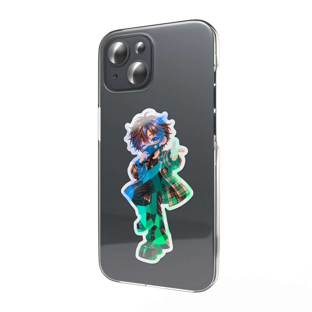 秋おゆゆスマホステッカーB