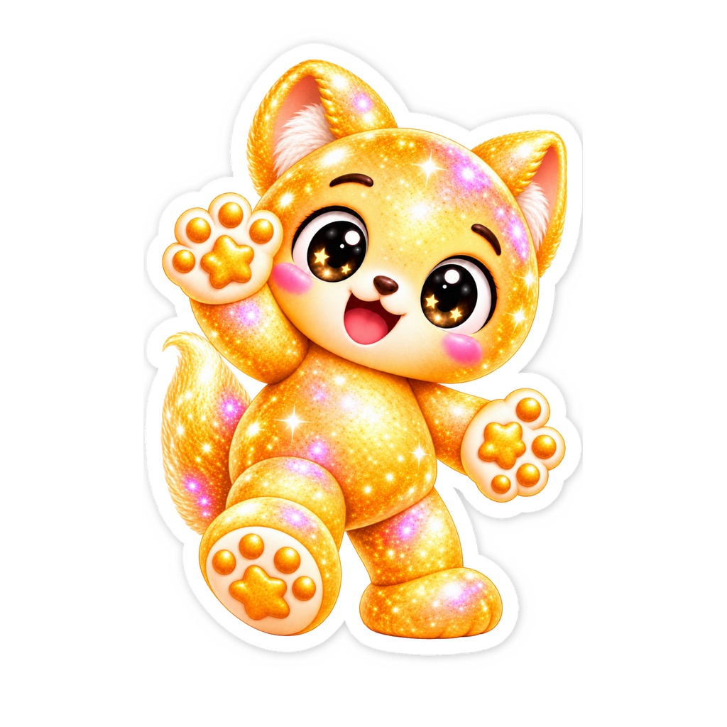 微糖プロジェクト きらるスマホステッカー