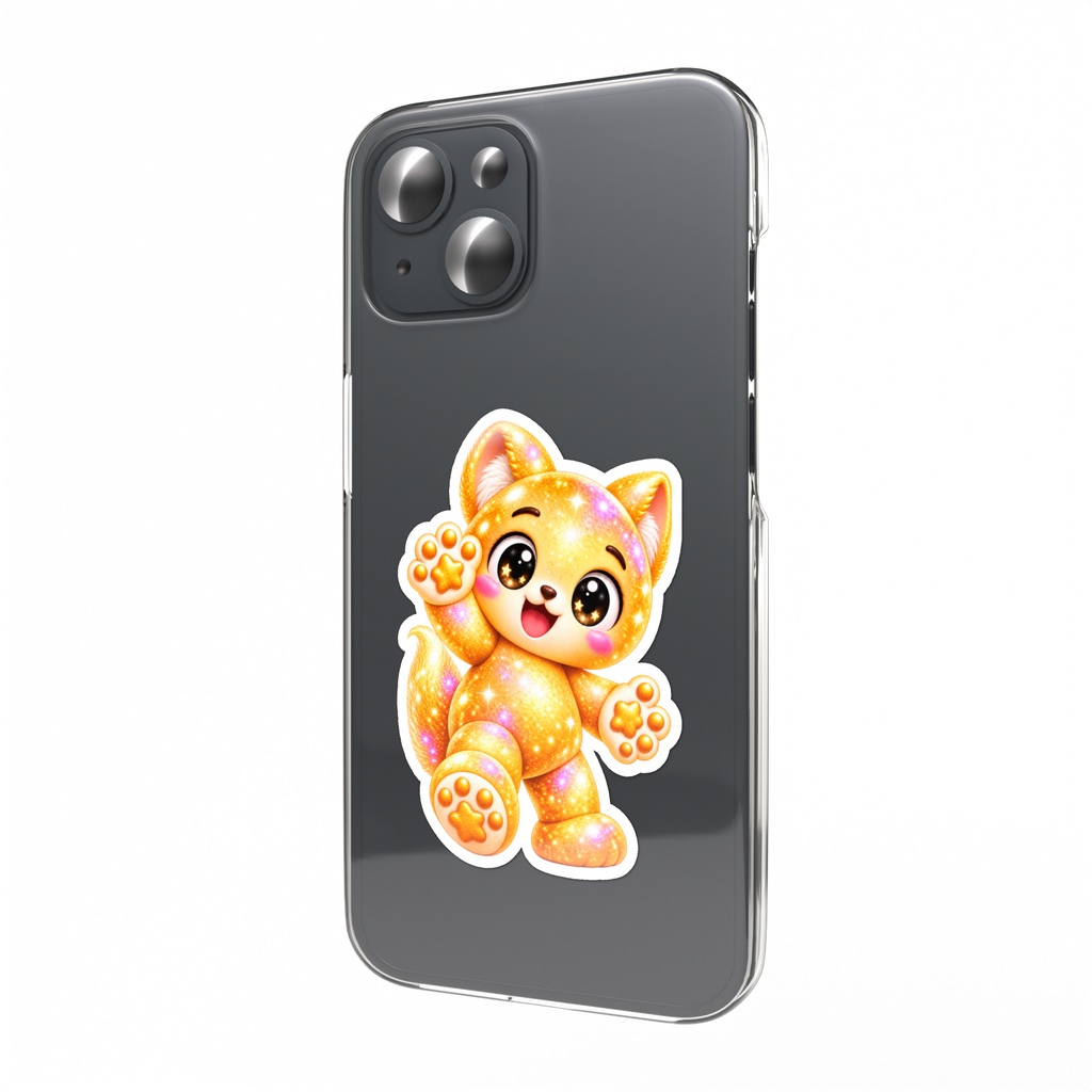 微糖プロジェクト きらるスマホステッカー