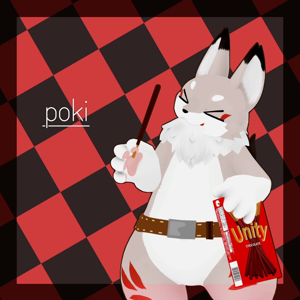 【フラット族等向けスイーツギミック】poki