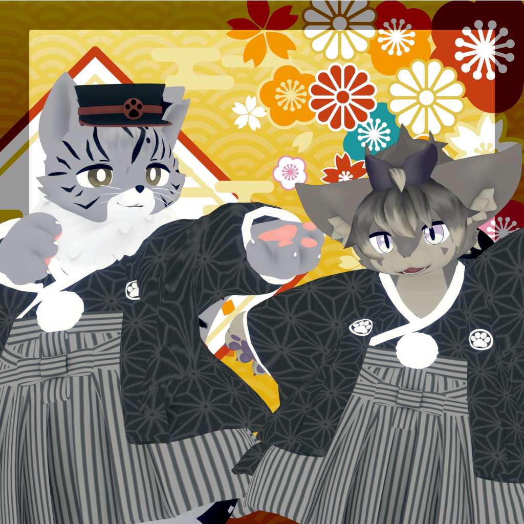 「フラット族」専用衣装 Haori3