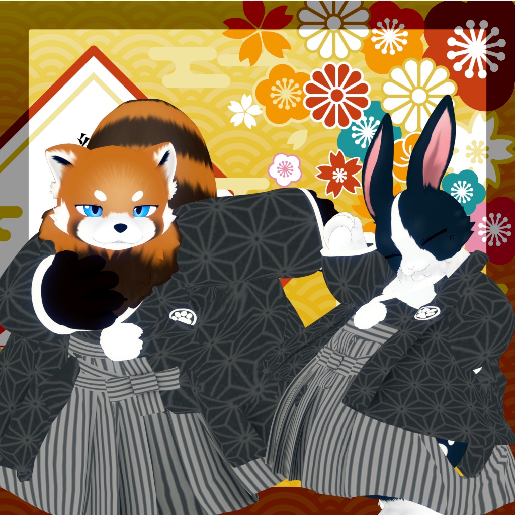 「フラット族」専用衣装 Haori3