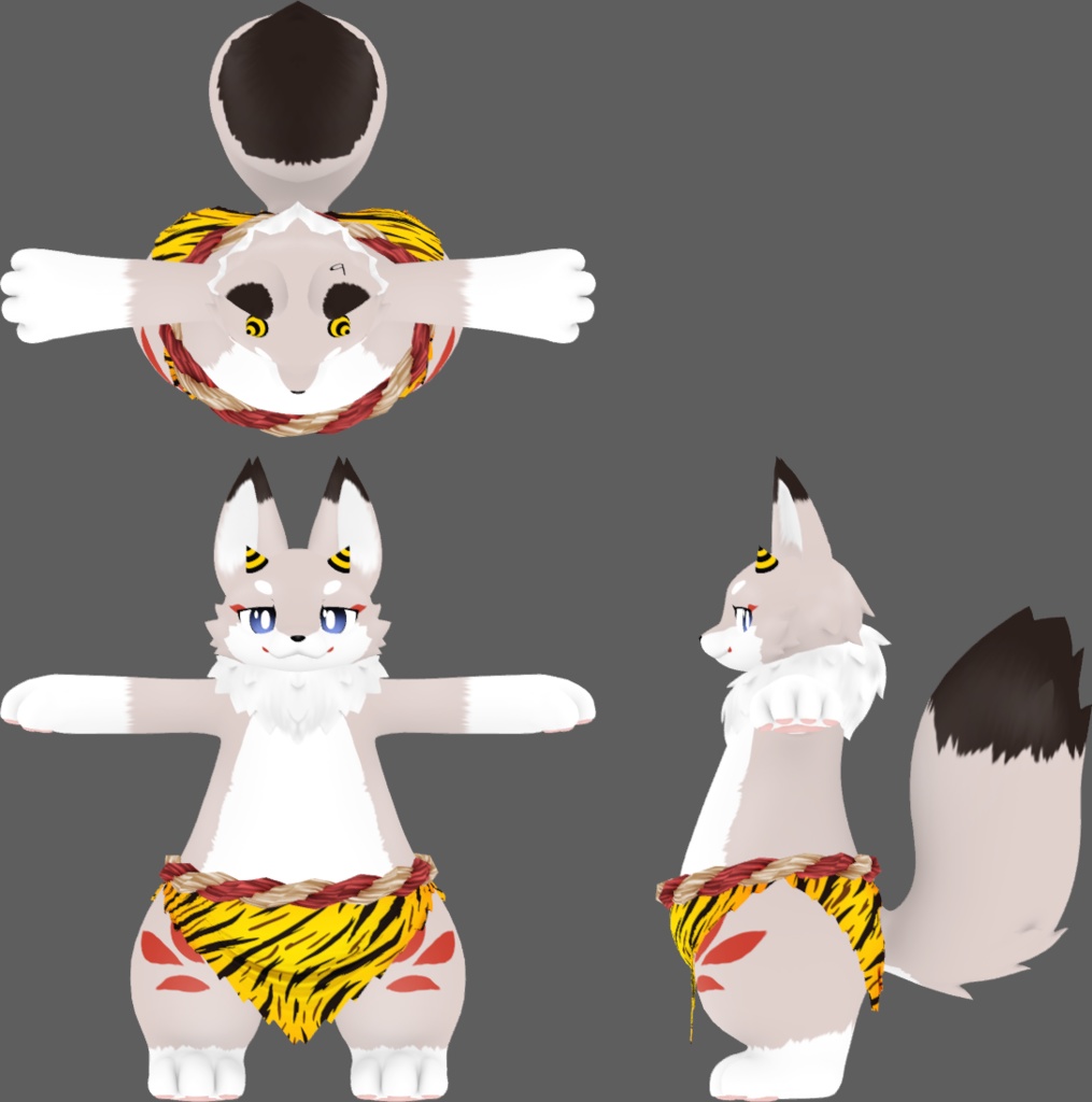 「フラット族」専用衣装 oni2