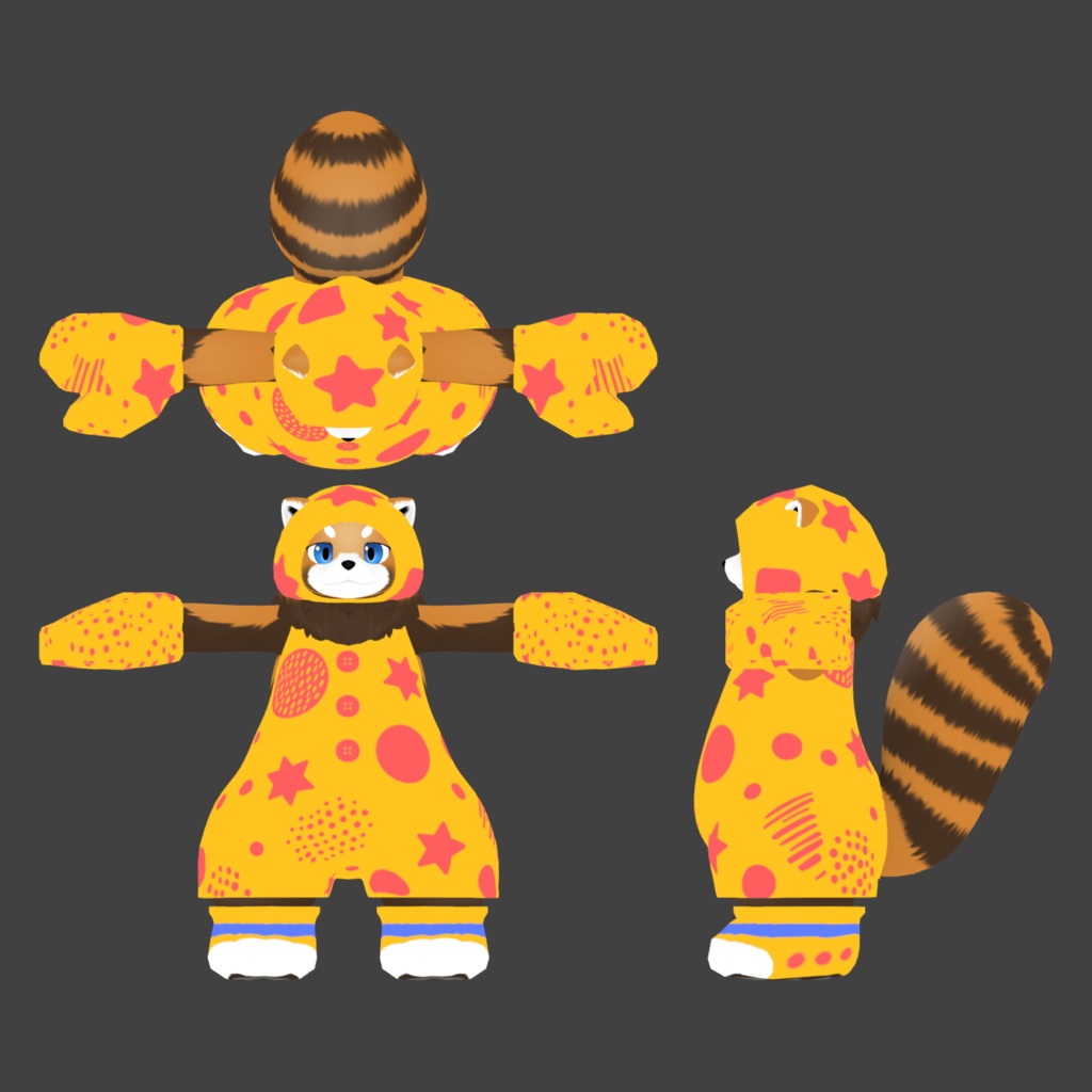 【コモド専用衣装】えびとかに