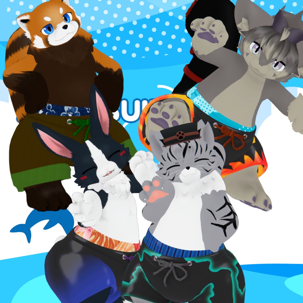 【フラット族専用衣装】SurfSuit