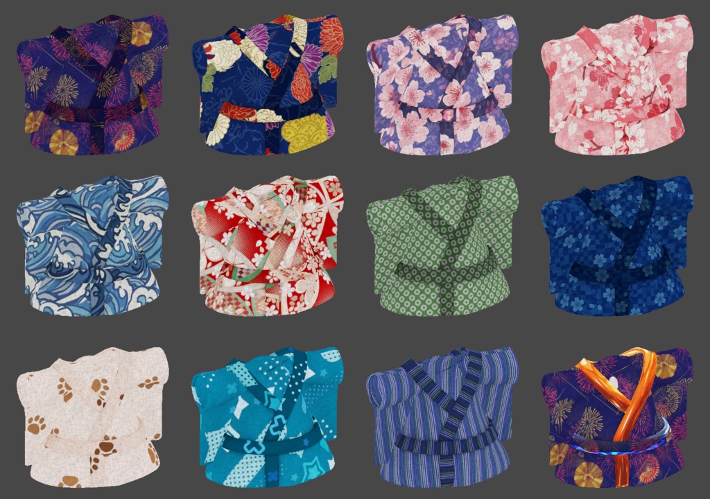 【ヘオン向け衣装】Kimono5