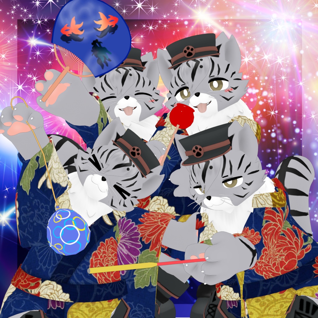【ヘオン向けセットアップ】夏祭りアクセサリ