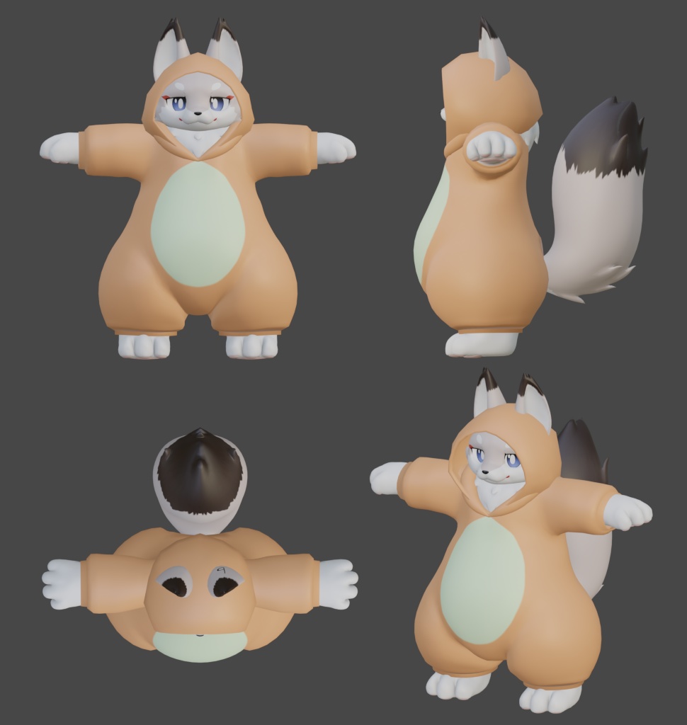 「フラット族」専用衣装 パジャマ1