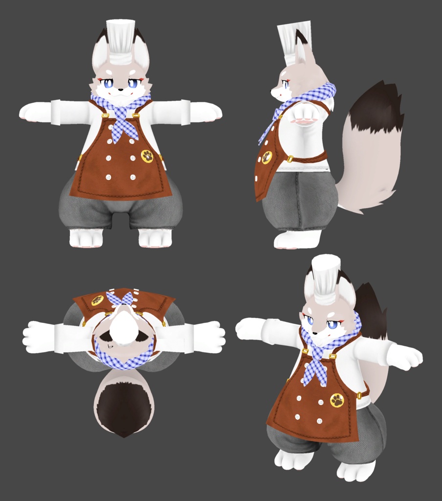 「フラット族」専用衣装 Apron